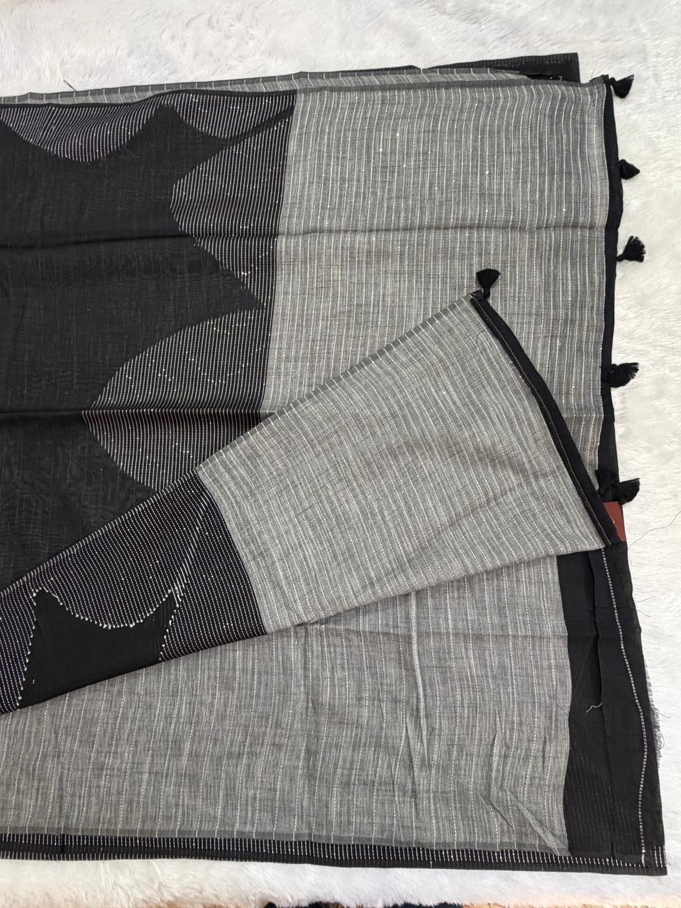 linen with thread work linen with thread work