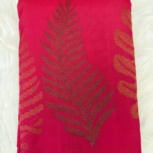 kanchipuram silk rich rani pink