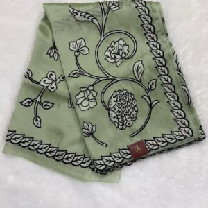 pure tissue with aplique work
