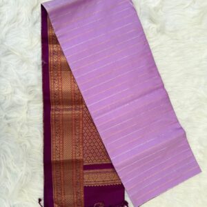 pure kanchipuram soft silk with gold zari