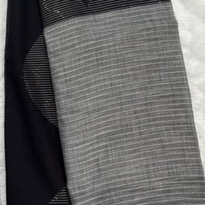 pure linen with thread work