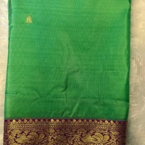 Semi Kanchi Silk (Sea Green)