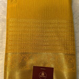 Semi Kanchi Silk (Golden yellow)